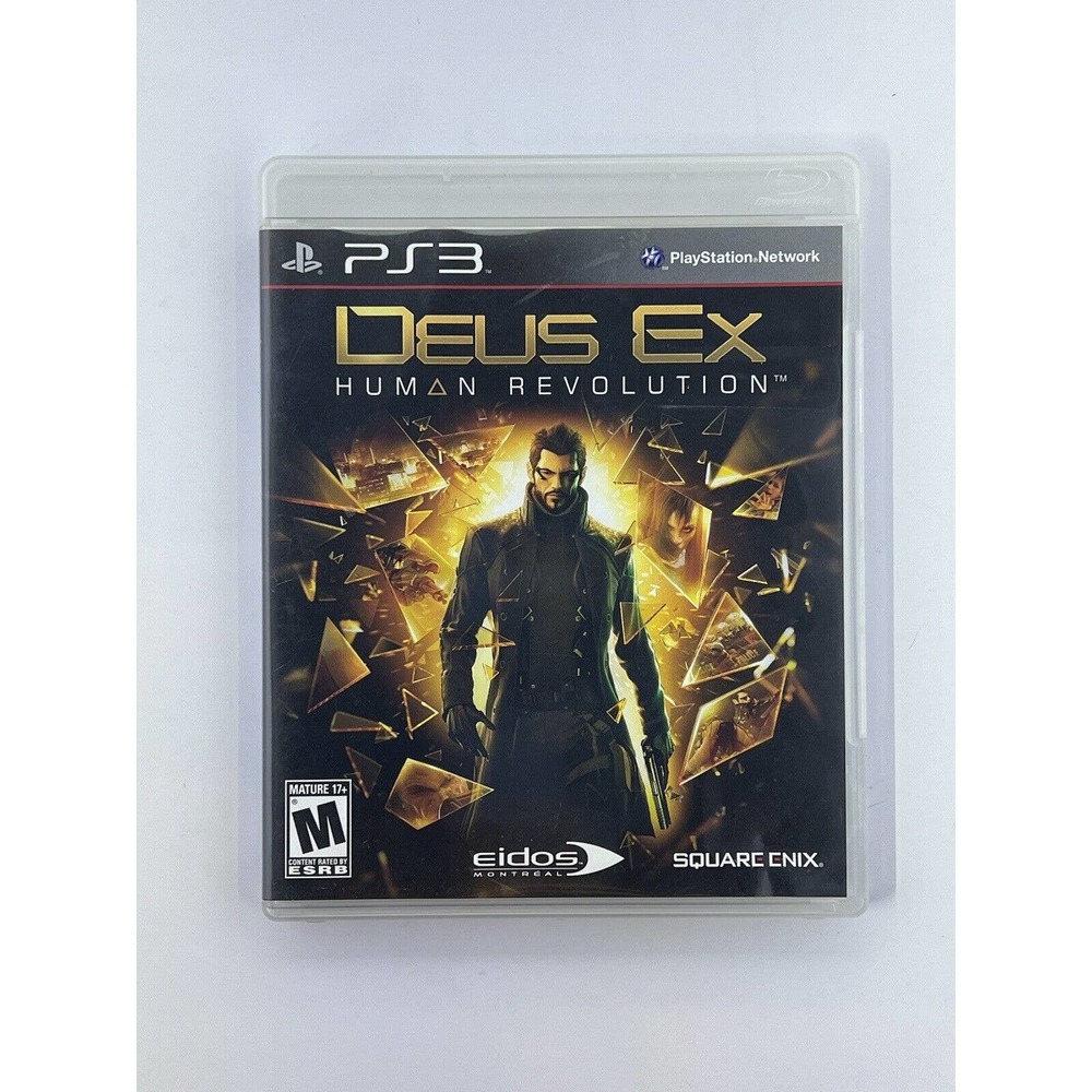 Deus Ex Human Revolution Sony PlayStation (Sony PS3) Complete CIB